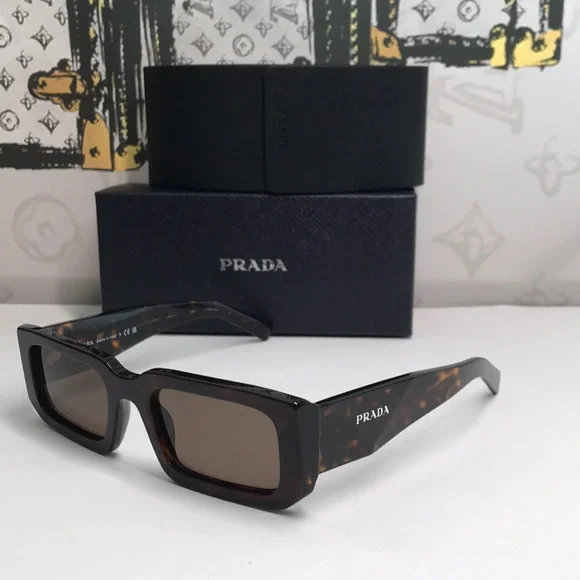 New Authentic Prada PR06YS Brown Sunglasses – Bold Luxury with UV Protection Prada | Accessories | New Authentic Prada Pr6ys Brown  main image 2